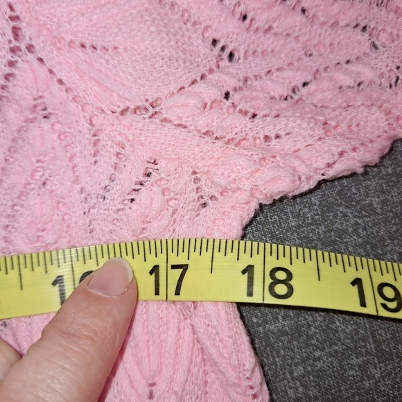 Keynote Vintage Pink Acrylic Top - Picture 3 of 6